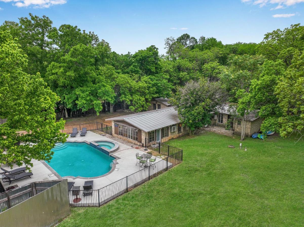 Villa Rock House On Cypress Creek Wimberley Exterior foto